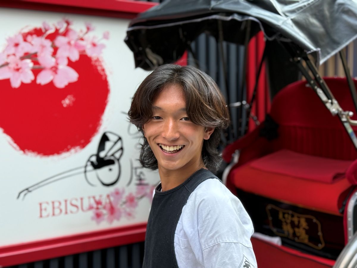 人力車えびす屋浅草店 星野琥侍朗