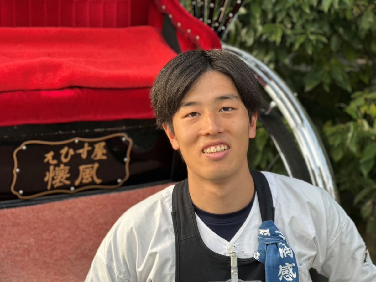 人力車のえびす屋京都東山店 木村清暉