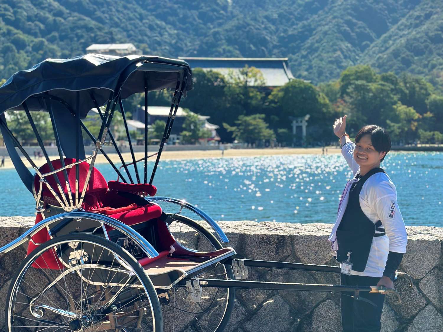 人力車のえびす屋宮島店 小松栄治