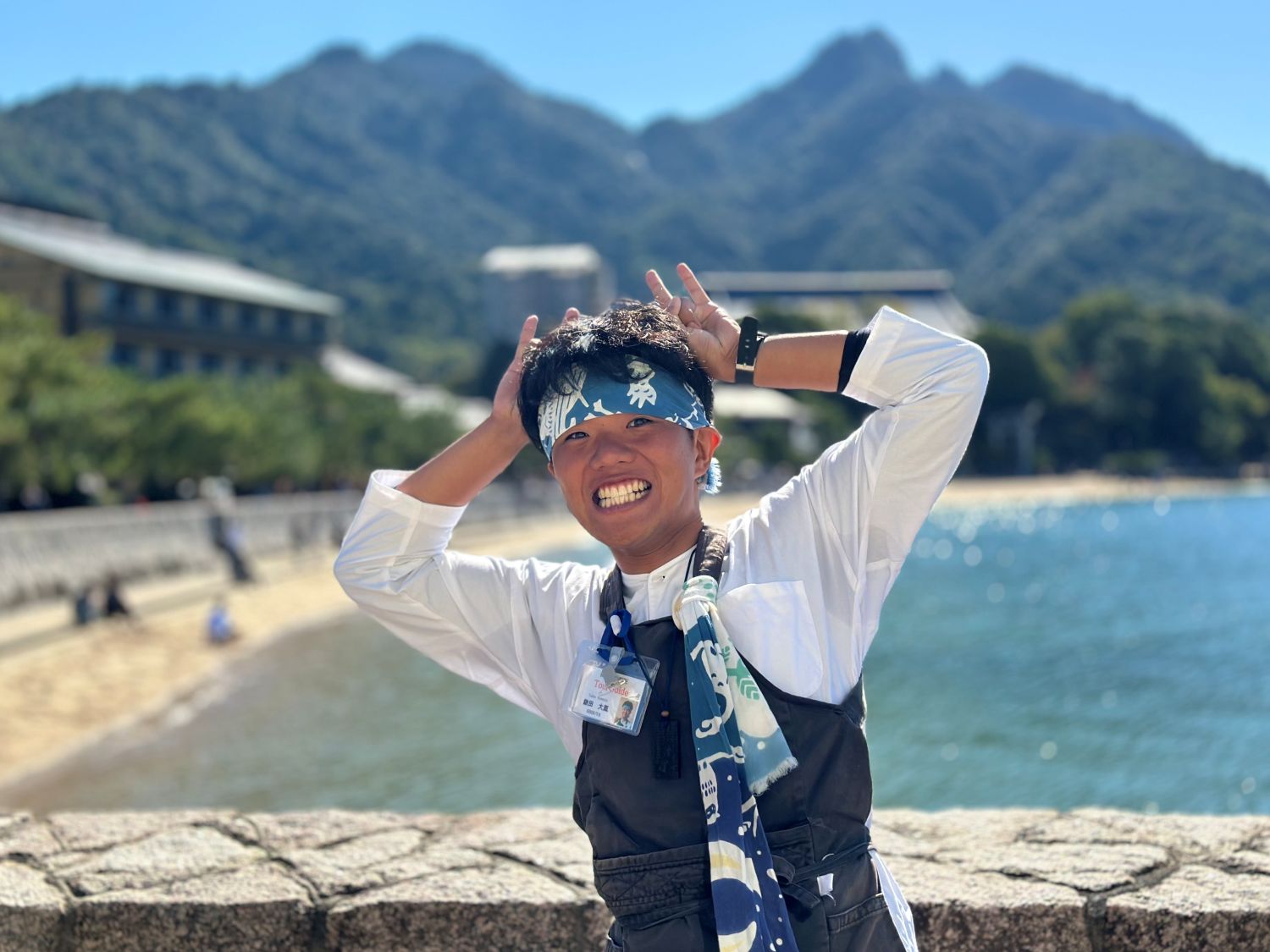 人力車のえびす屋宮島店 鍬田大鳳