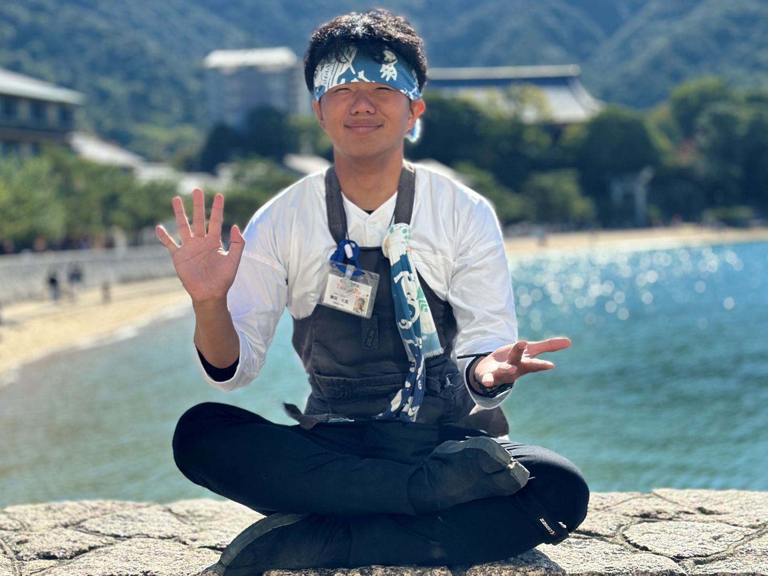 人力車のえびす屋宮島店 鍬田大鳳