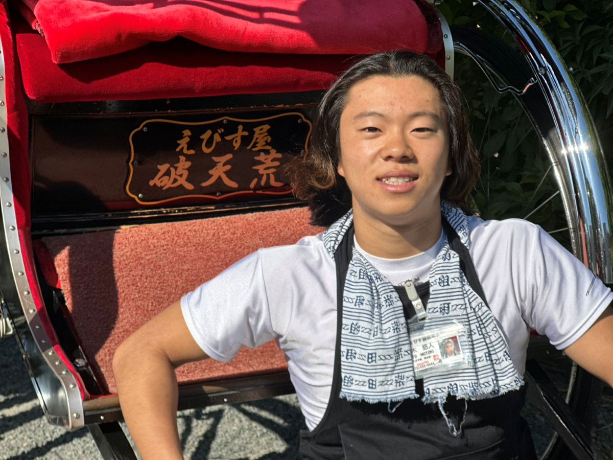 人力車えびす屋京都東山店 元木悠人