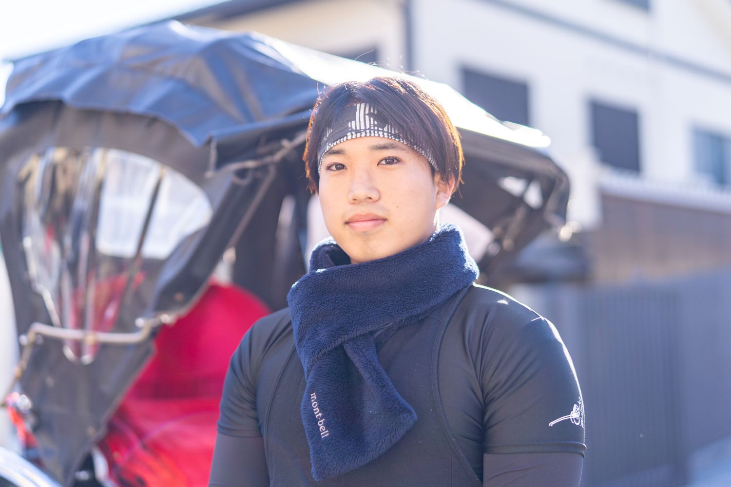 人力車えびす屋 京都嵐山總本店の俥夫、山川桔平の顔写真